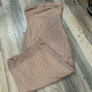 Small sparkle strapless dress